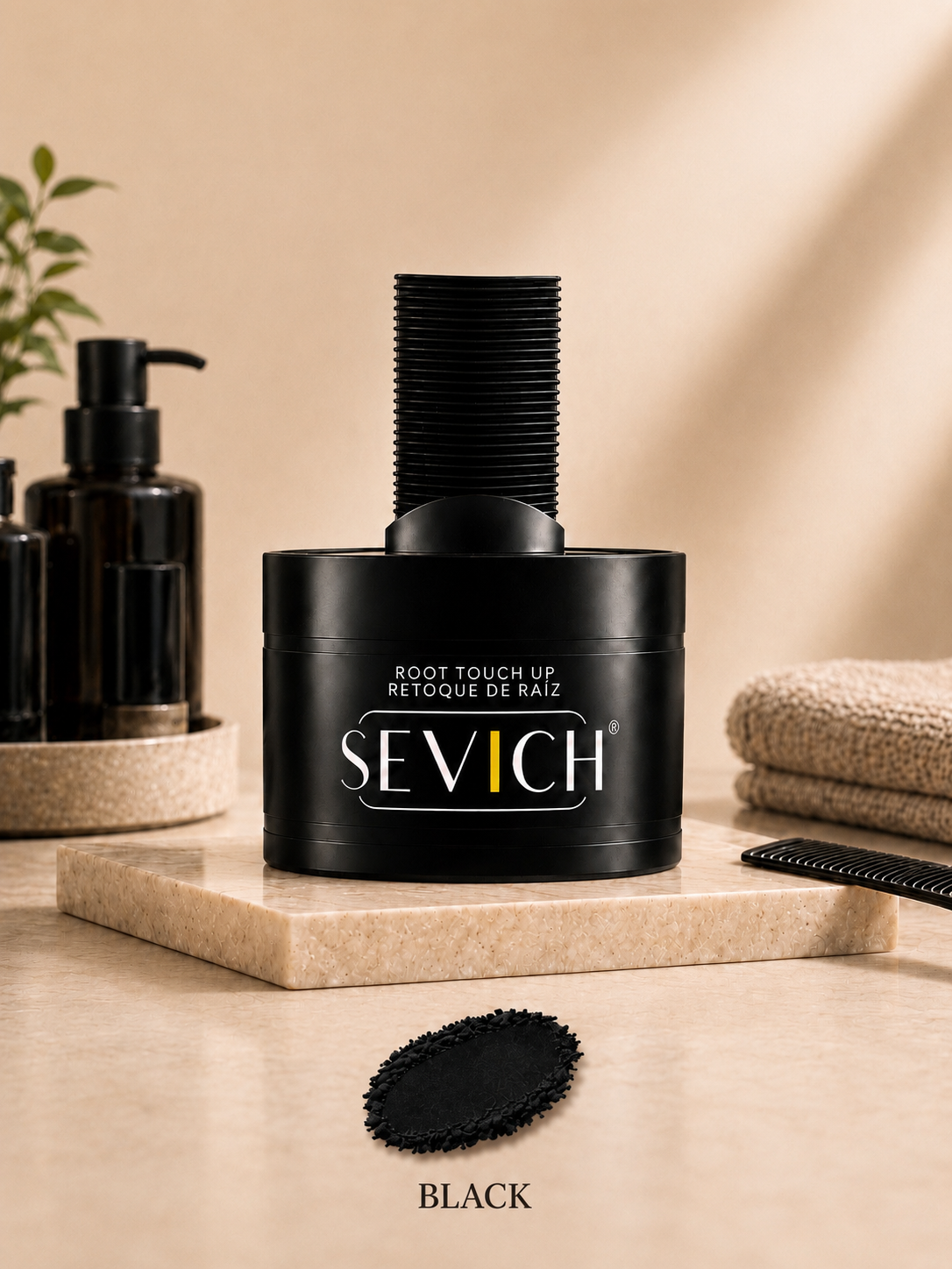 HairBoost Haarverdichter für Männer bei lichten Stellen und Geheimratsecken