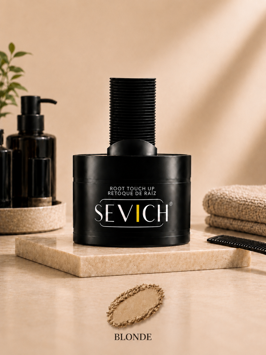 HairBoost Haarverdichter für Männer bei lichten Stellen und Geheimratsecken