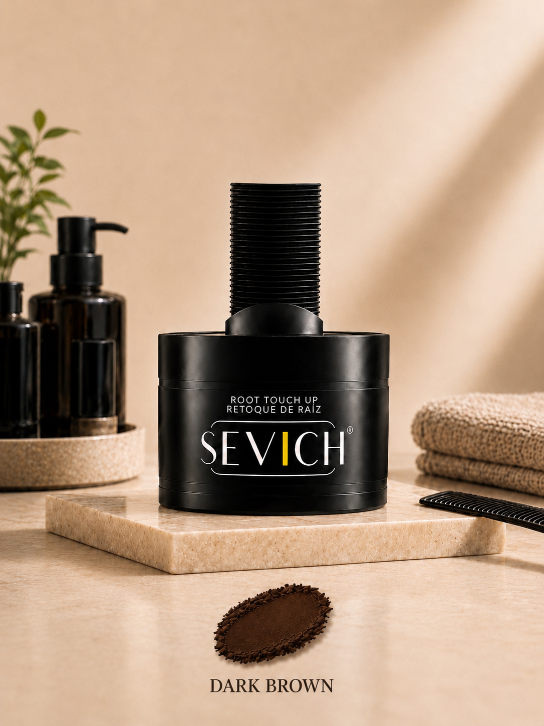 HairBoost Haarverdichter für Männer bei lichten Stellen und Geheimratsecken