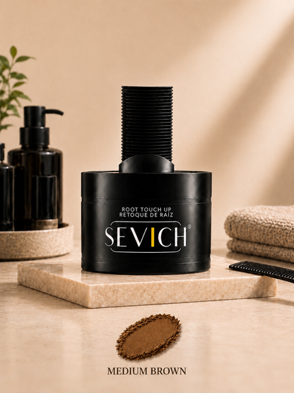 HairBoost Haarverdichter für Männer bei lichten Stellen und Geheimratsecken