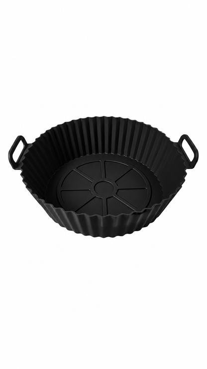 CrispClean Airfryer Einlagen aus Silikon für Heißluftfritteusen