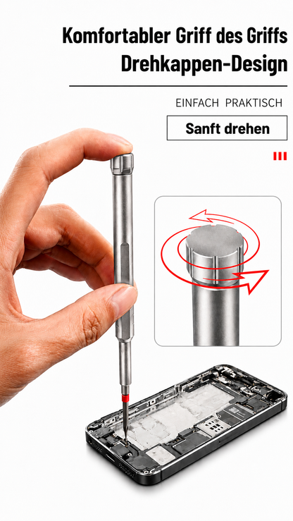 BitBuddy Präzisions-Schraubendreher-Set für Smartphone Laptop Brille und Uhr