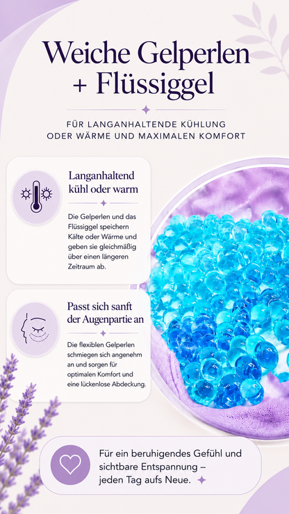 CoolEyes kühlende Gel Augenmaske für müde Augen und Beauty-Routine