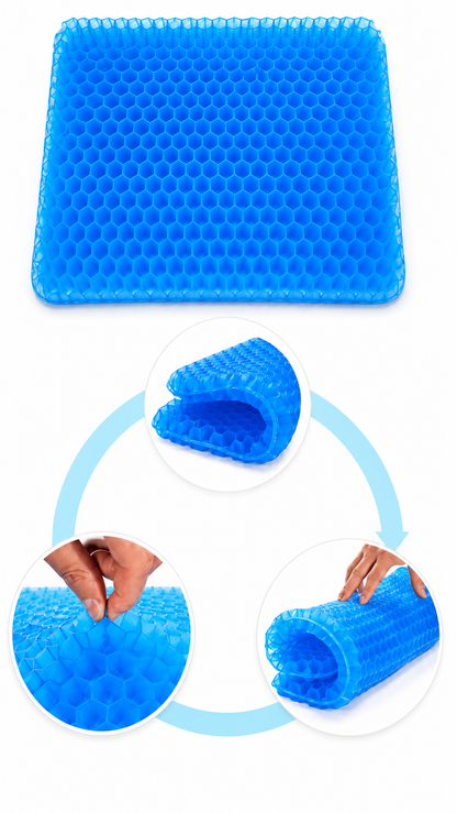 FlexRest ergonomisches Sitzkissen aus Memory Foam für Büro und Homeoffice